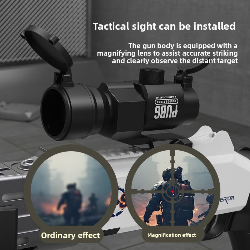 Can be equipped with a tactical scope