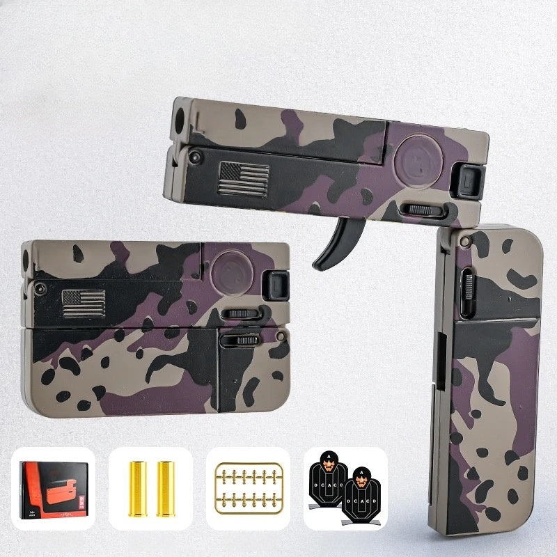 LifeCard Graffiti Folding Toy Pistol