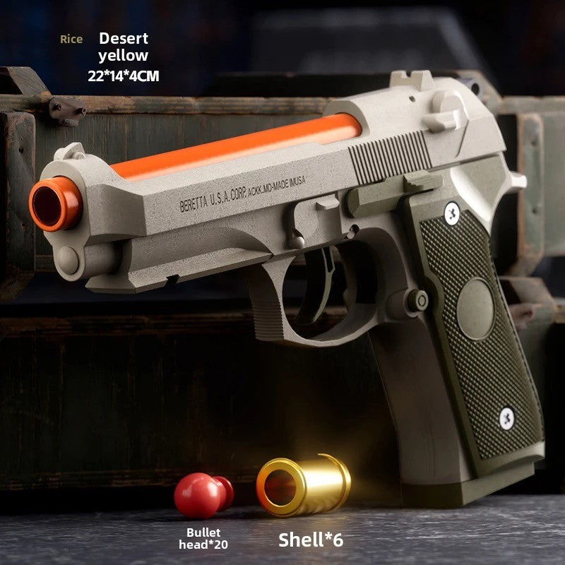 M9A3 sand-colored soft bullet gun