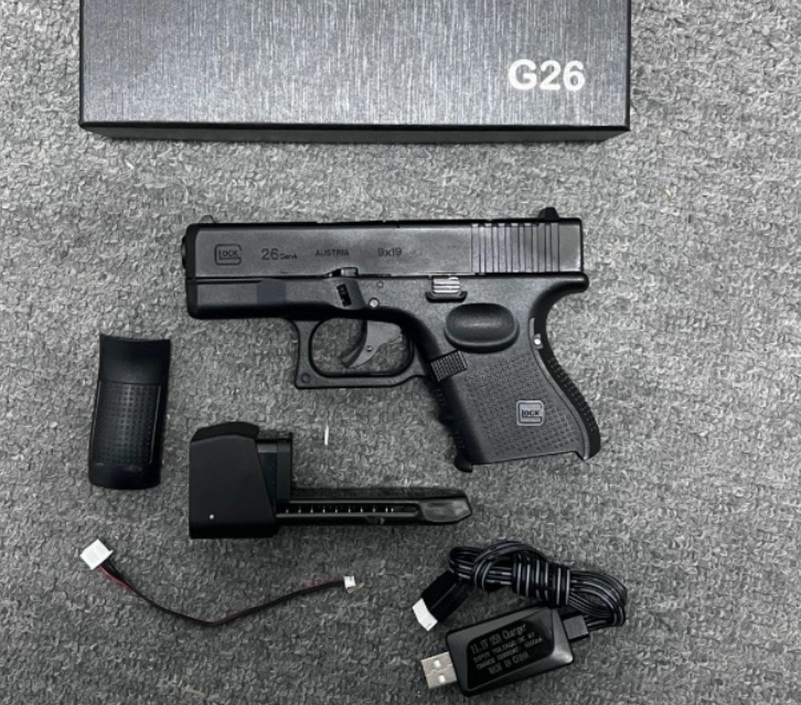 G26 Full-Stroke Alloy Electric Fire Control Gel Blaster Pistol