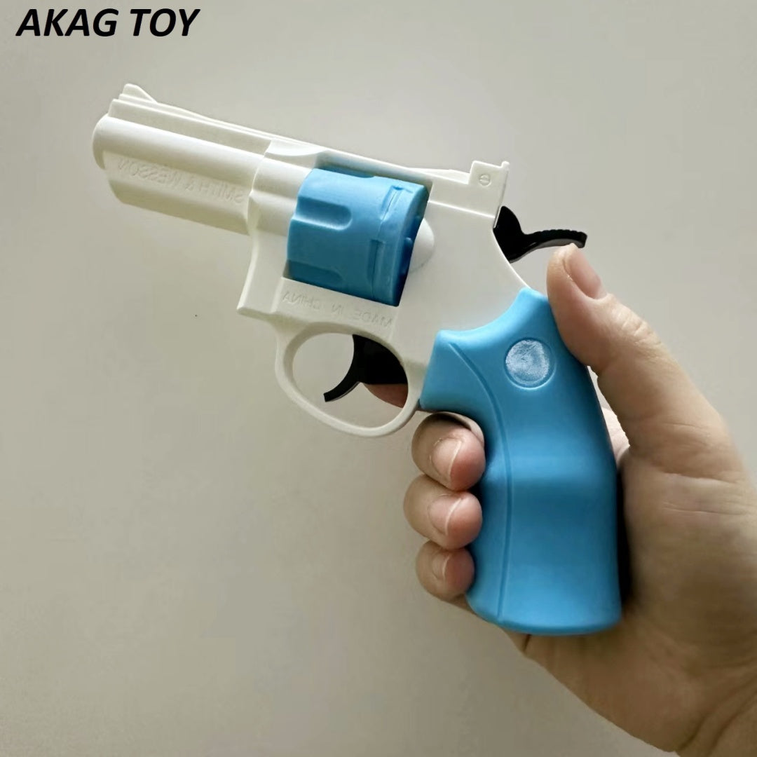 Blue Revolver Water Gun
