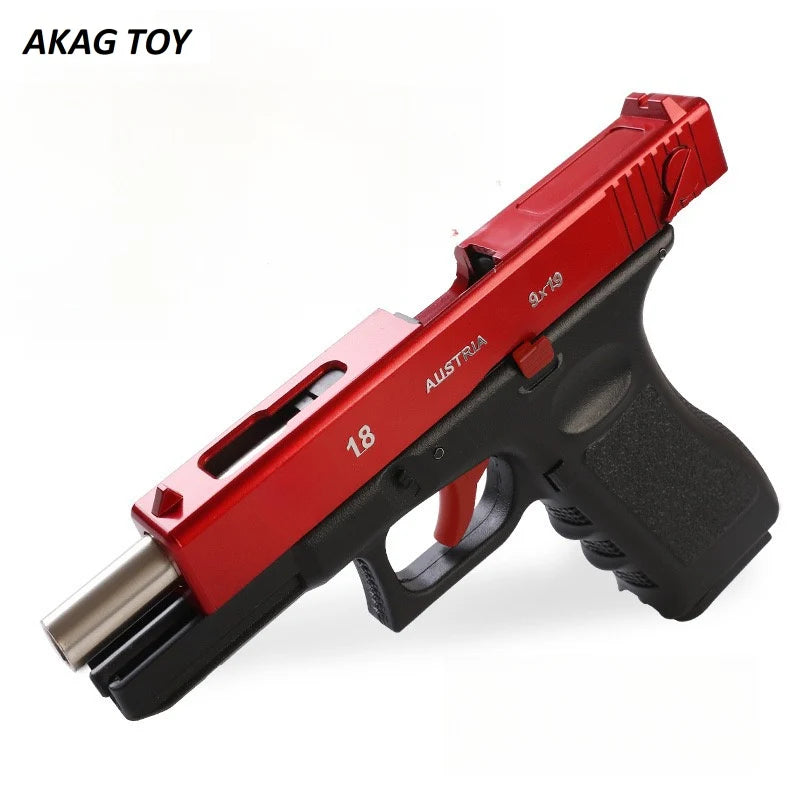 Glock G18 red soft bullet gun