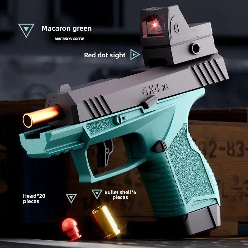 GX4 green soft bullet gun