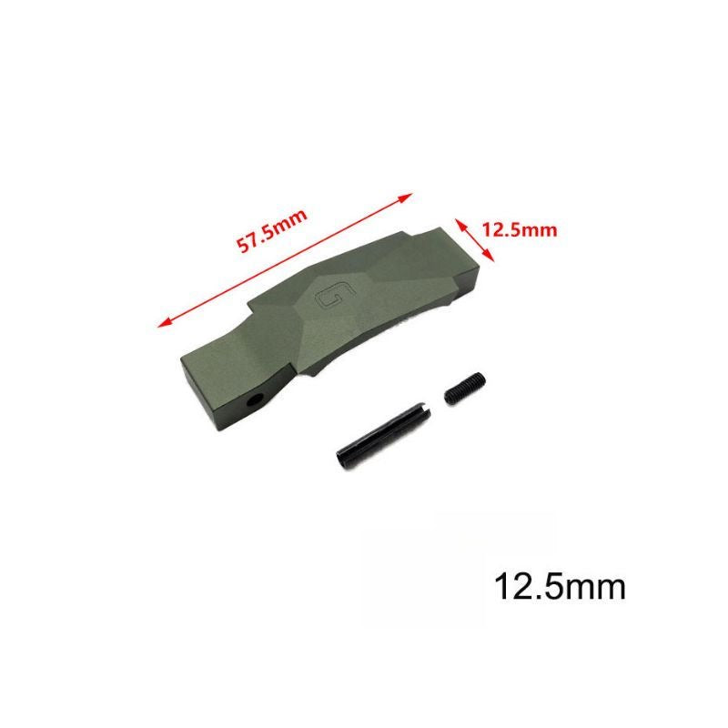 green 12.5mm trigger guard