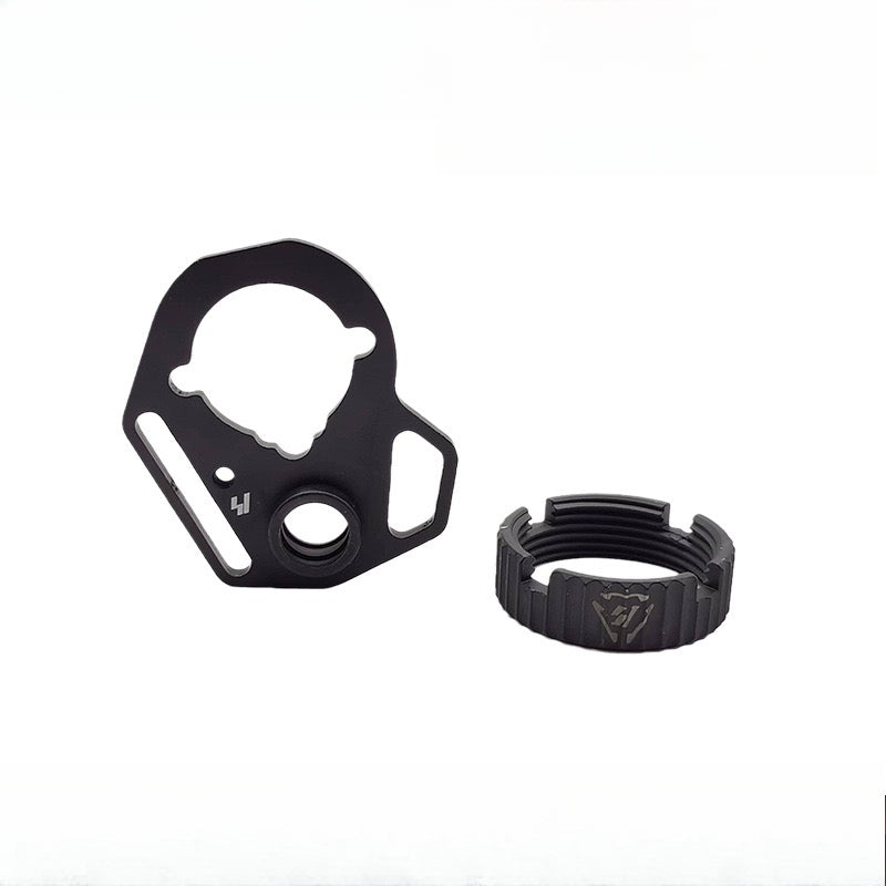 Black metal brake