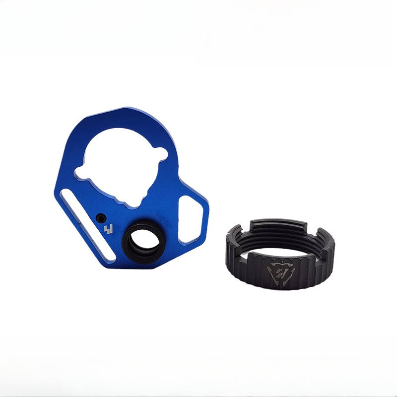 Blue metal brake