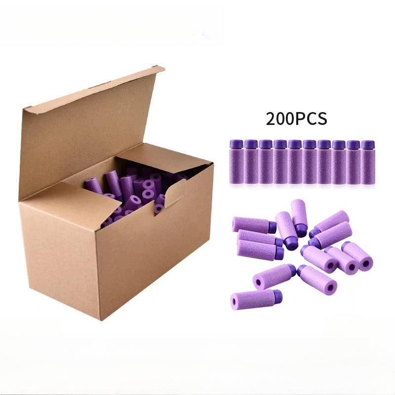 Purple sponge soft bullet