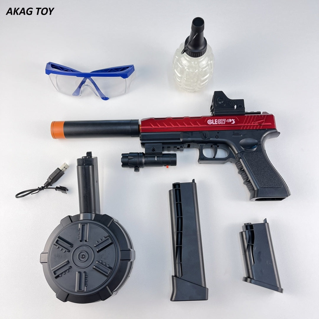 Red Pistol Gel Blaster