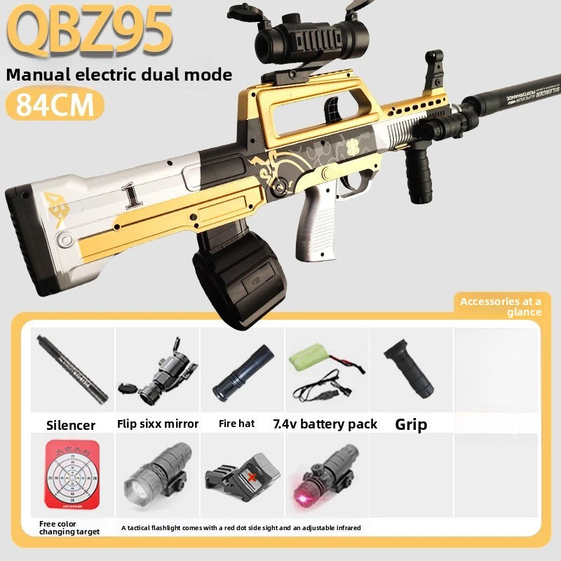 QBZ-95 golden gel blaster