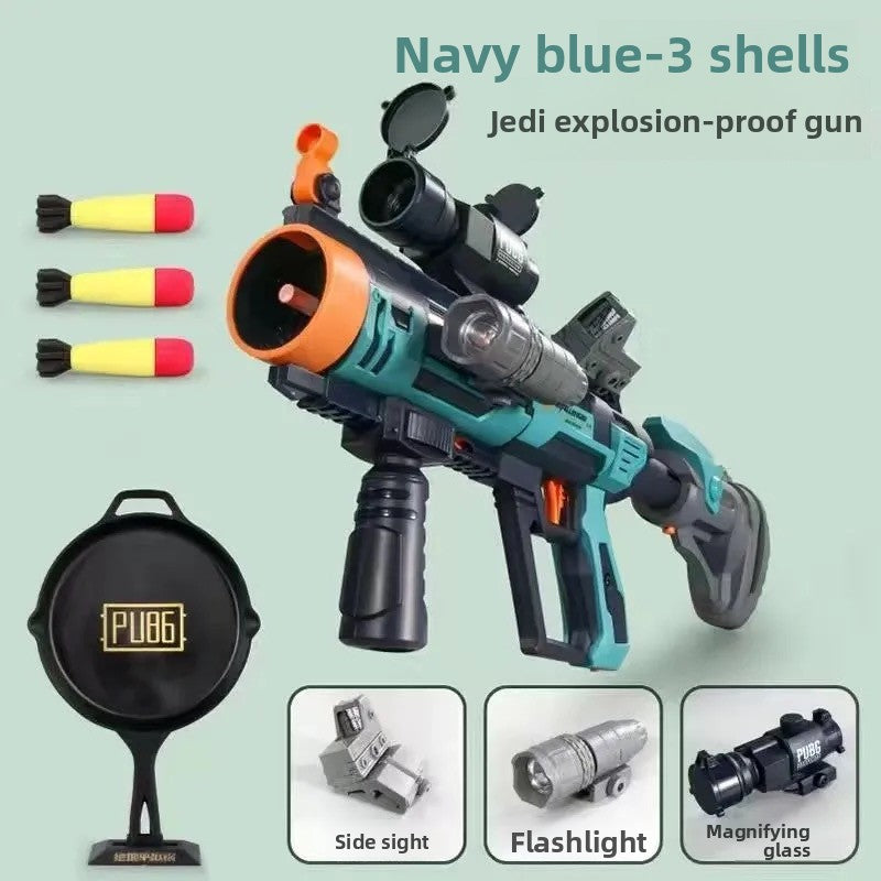 Green bazooka toy