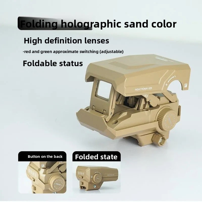 Sand color holographic sight