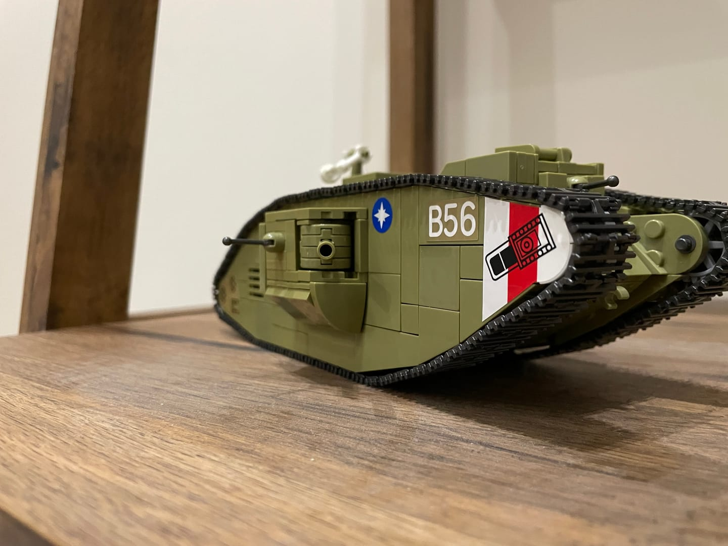 World War I British Army MK.V Heavy Tank Building Blocks