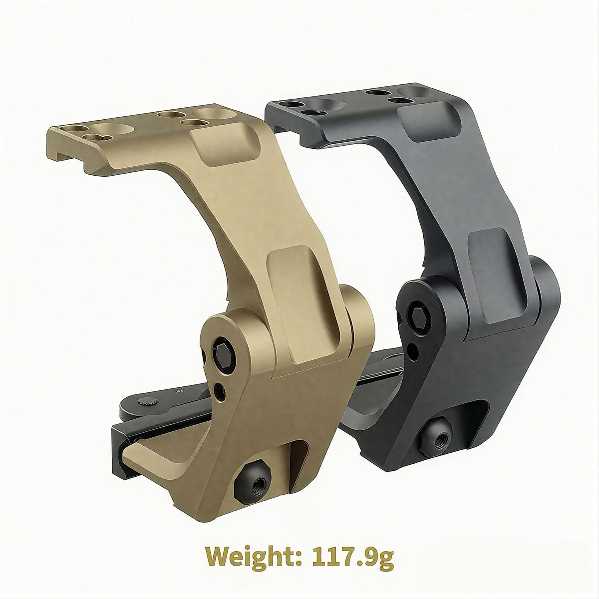 Unity G33/G34 Metal Flip-to-Side Mount For Toy Gun
