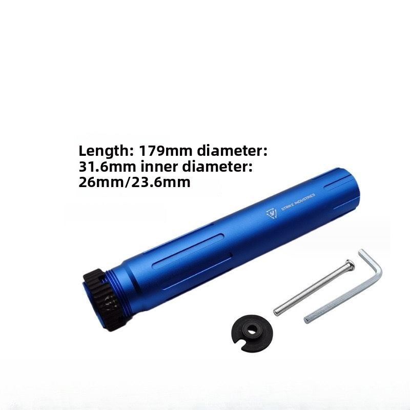 Blue metal buffer tube