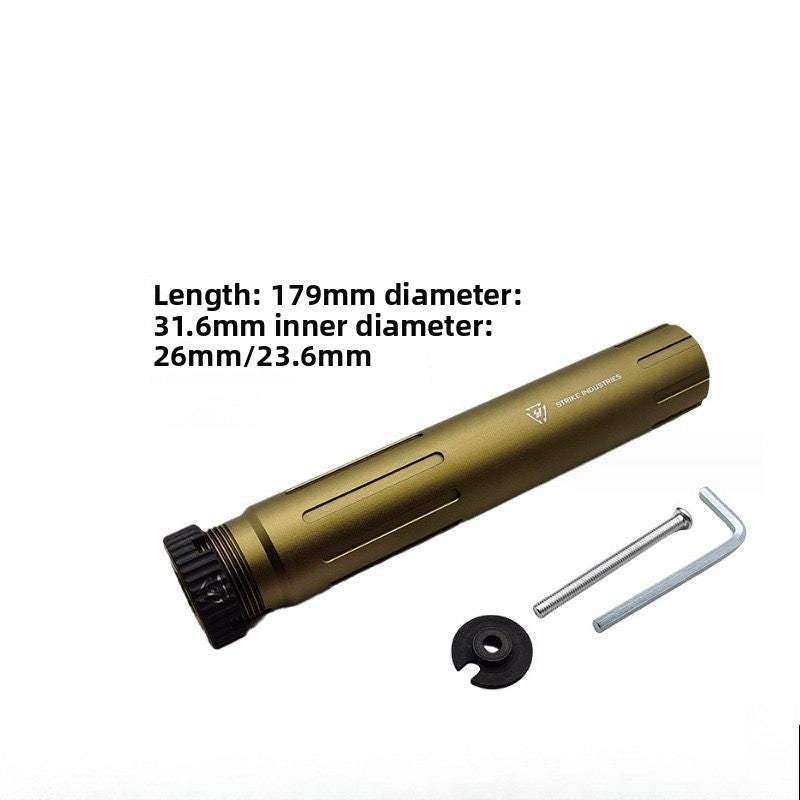 Sand color metal buffer tube