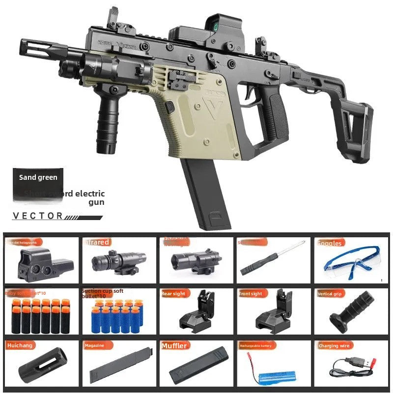 Victor Sand Color Soft Bullet Gun
