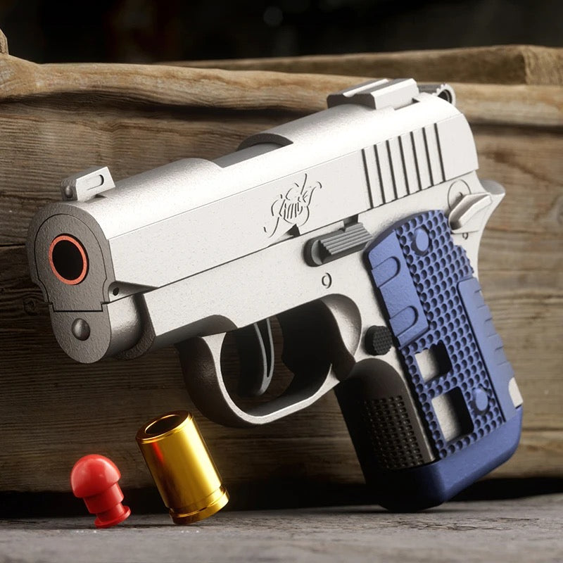 M1911 blue soft bullet gun