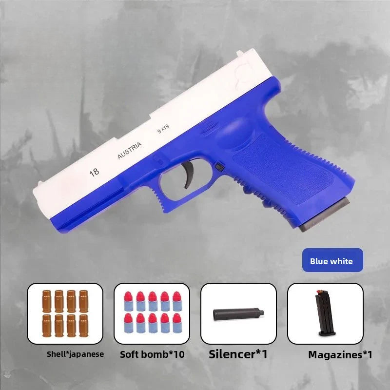blue soft bullet gun