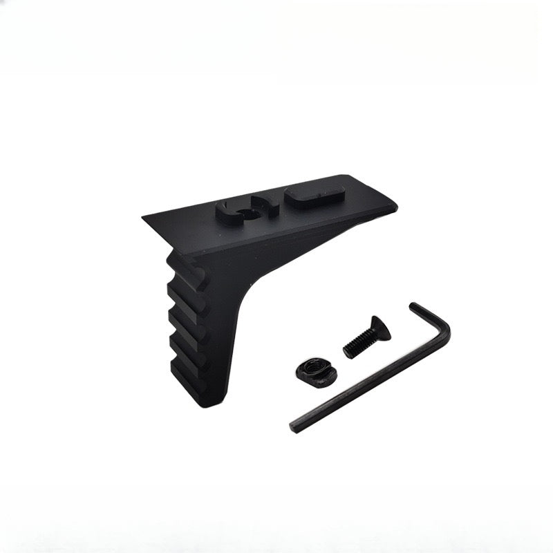 black-metal-hand-stopper