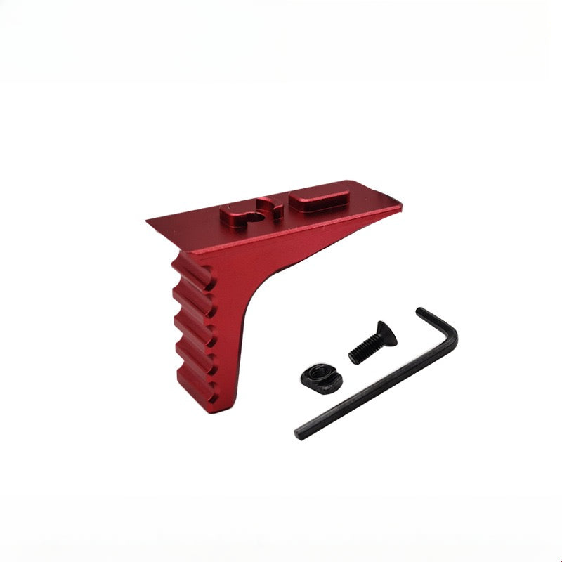red-metal-hand-stopper