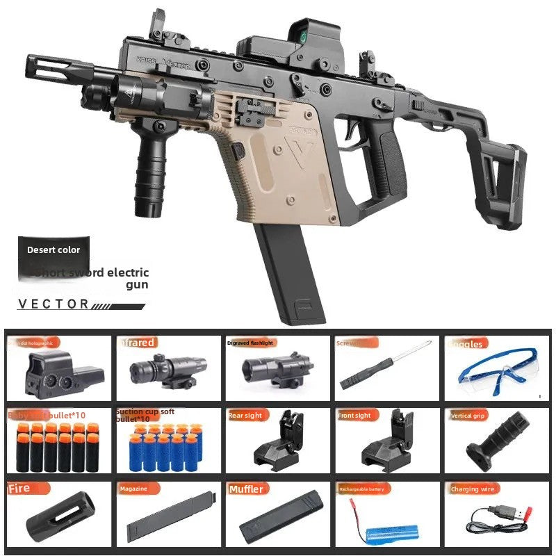 Victor Sand Color Soft Bullet Gun