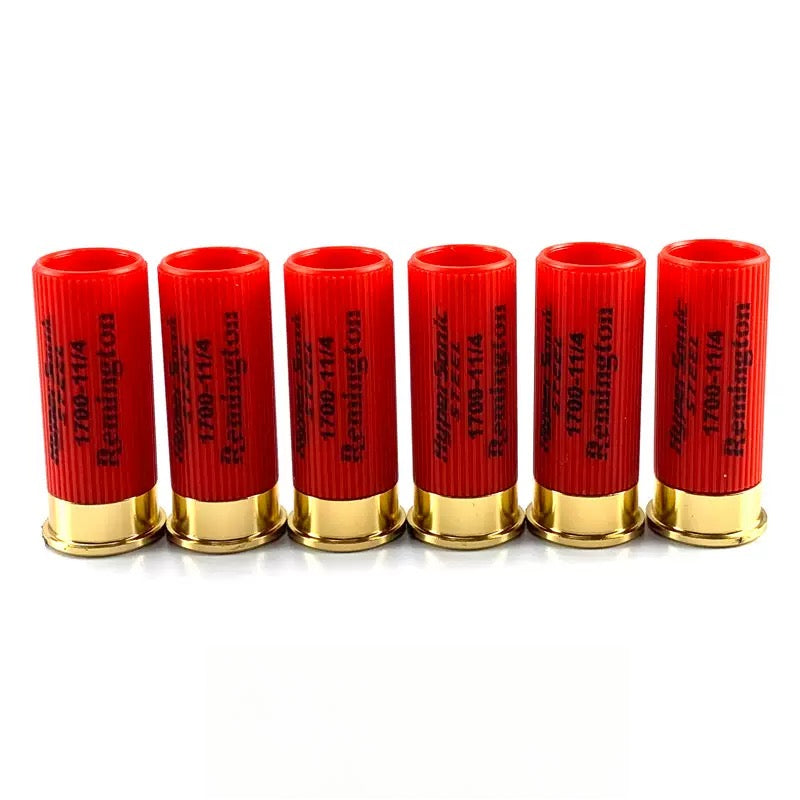 Red metal shell