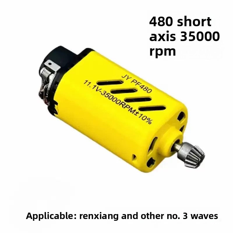 Yellow 35000 rpm motor