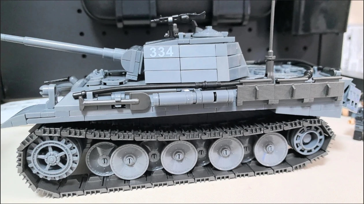 WWII German Panther Tank Building Blocks
