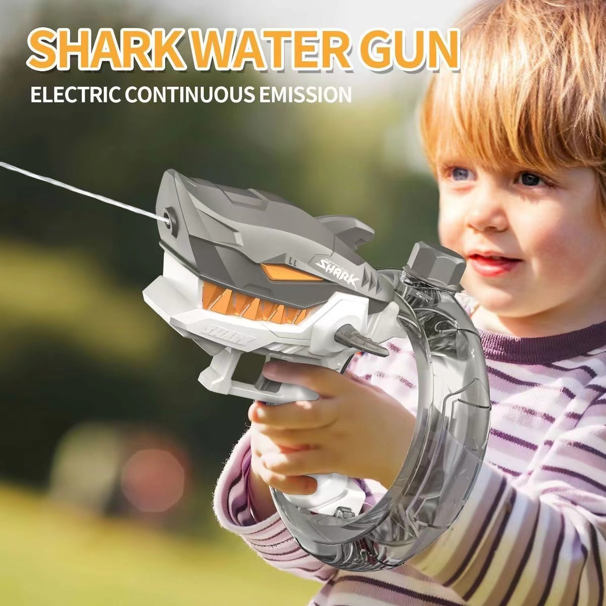 Electric handheld water gun