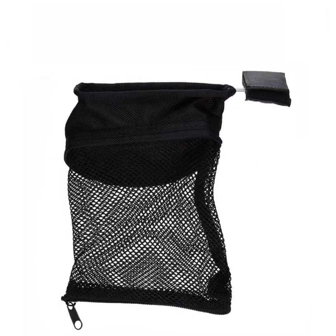Black shell catching bag