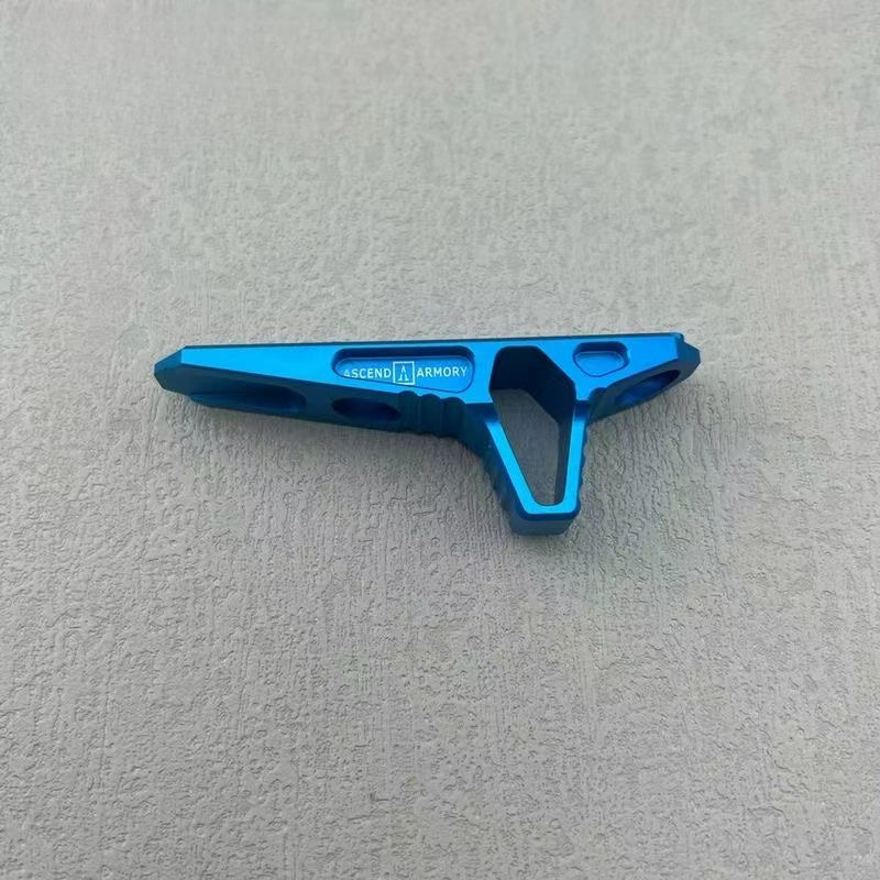 Blue hand block