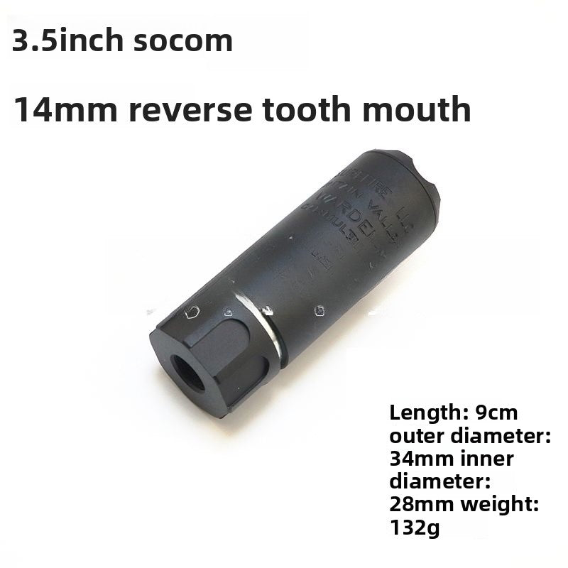 9CM black silencer