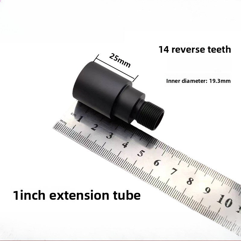 1 inch black extension tube