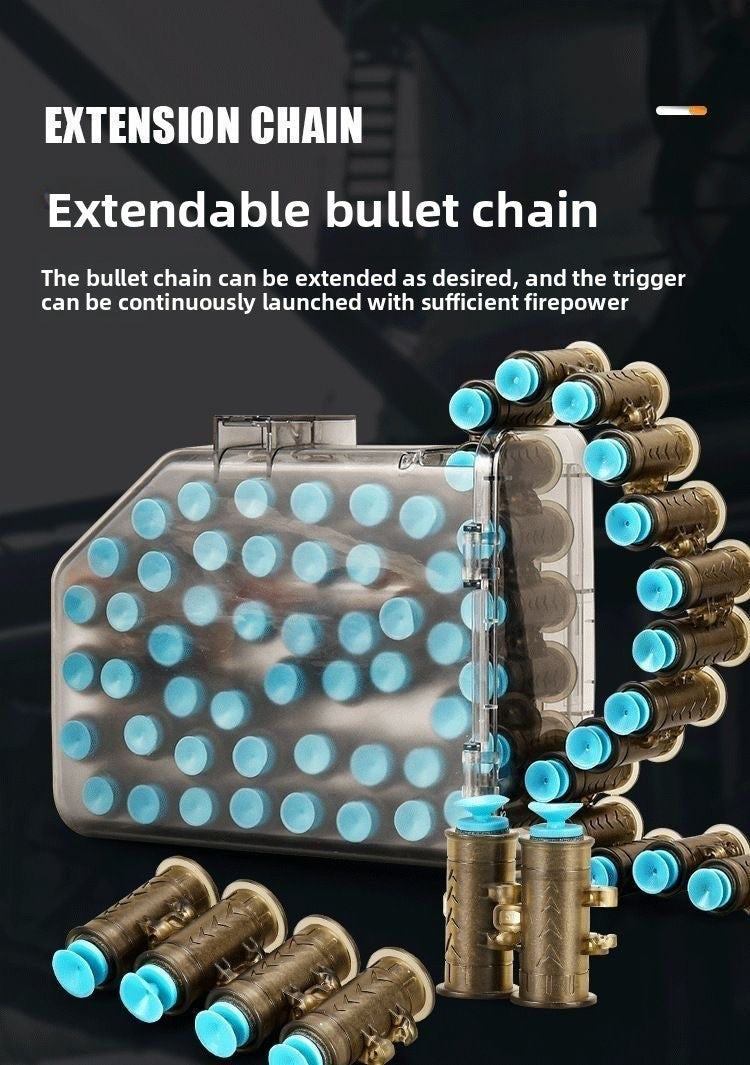 Extendable ammunition chain