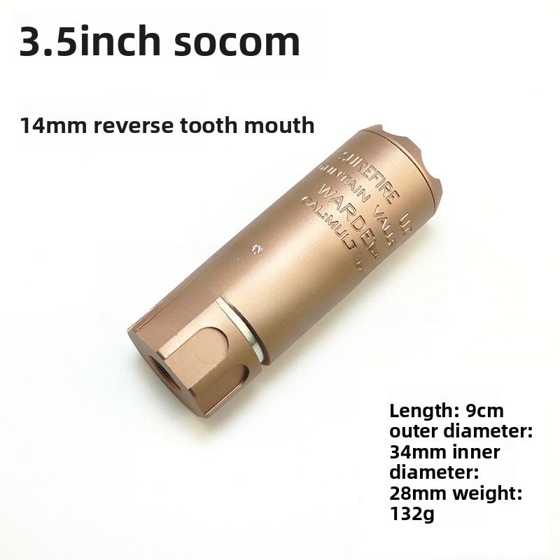 9CM sand color silencer