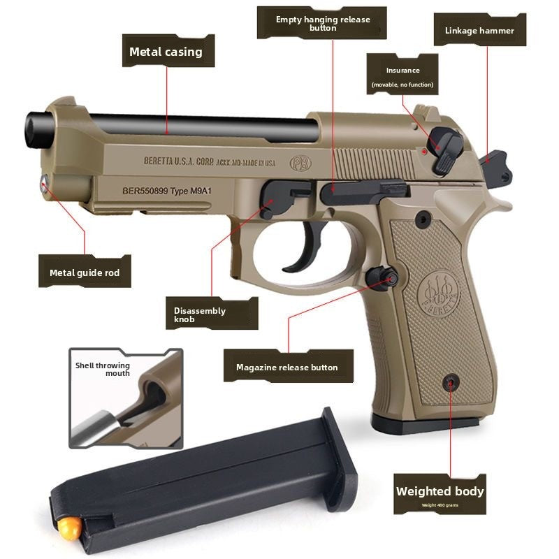 M9A1 Pistol Features
