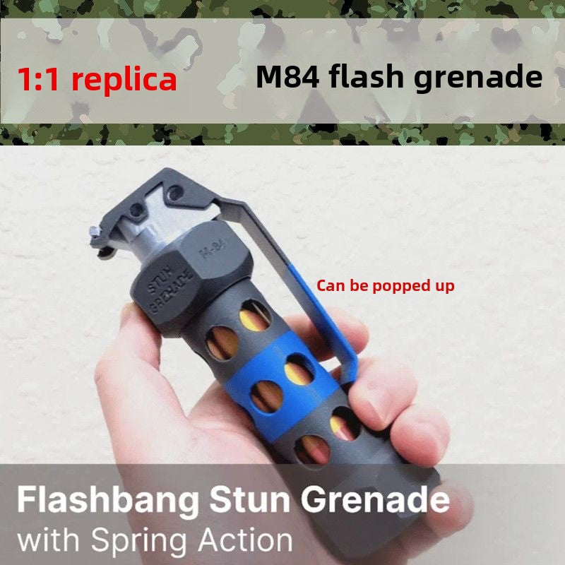 M84 3D Printed Flashbang Grenade Toy Model