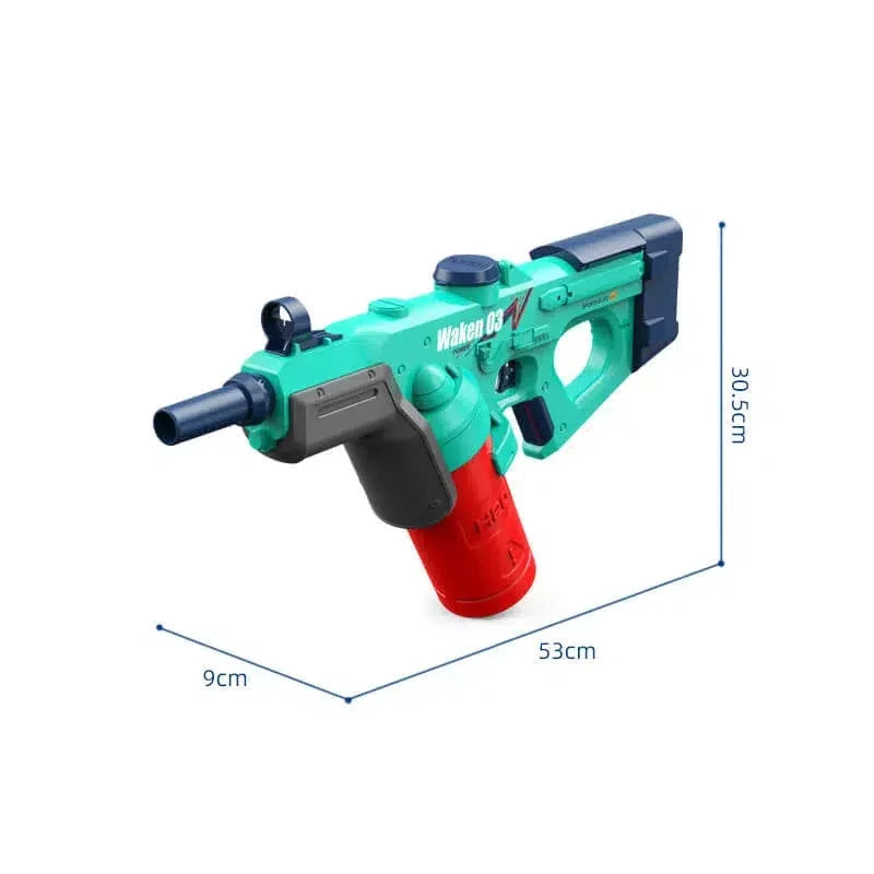 Green electric water gun