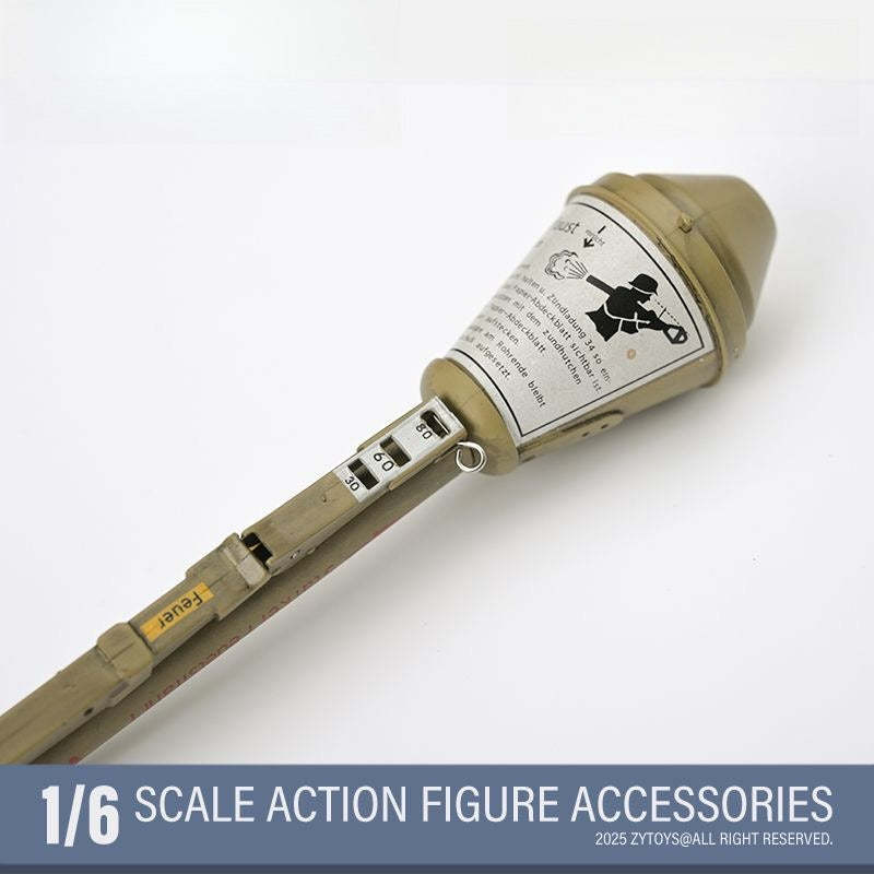 details-of-the-panzerfaust-anti-tank-model