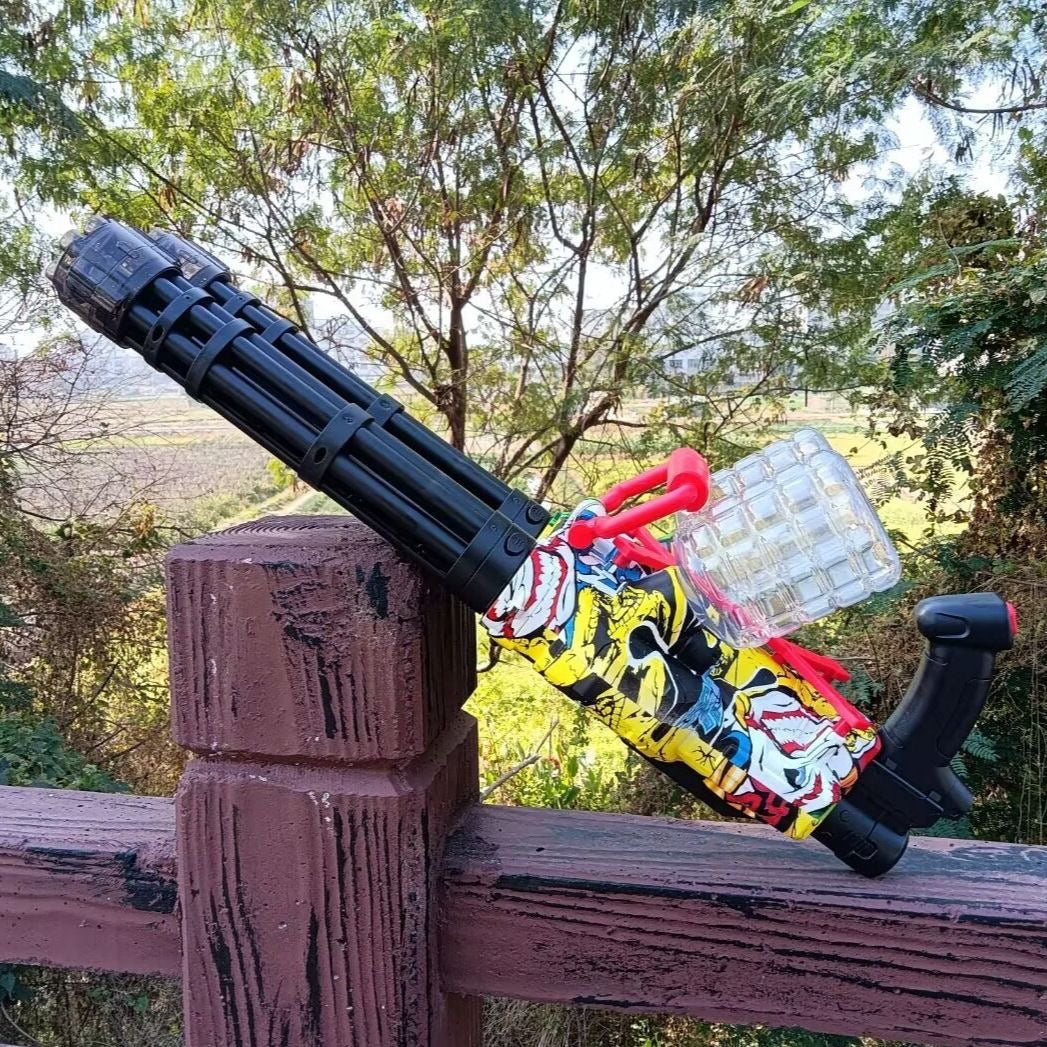 Gatling Graffiti Double-tube Electric Gel Blaster