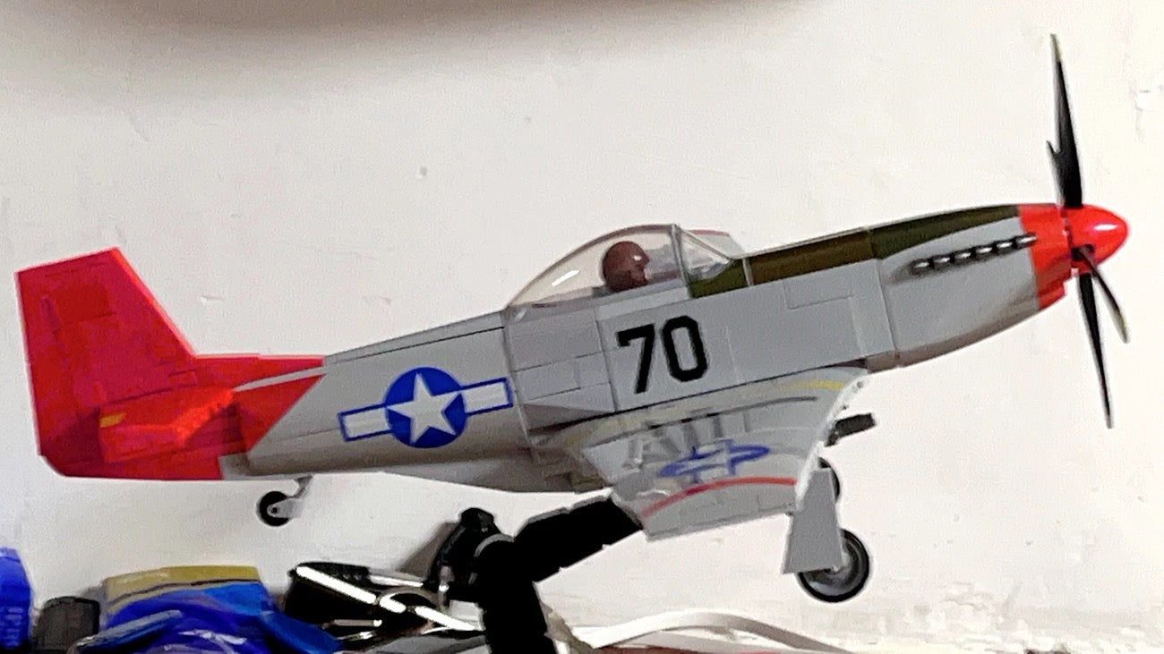 WWII U.S. Air Force P-51D Mustang Building Blocks