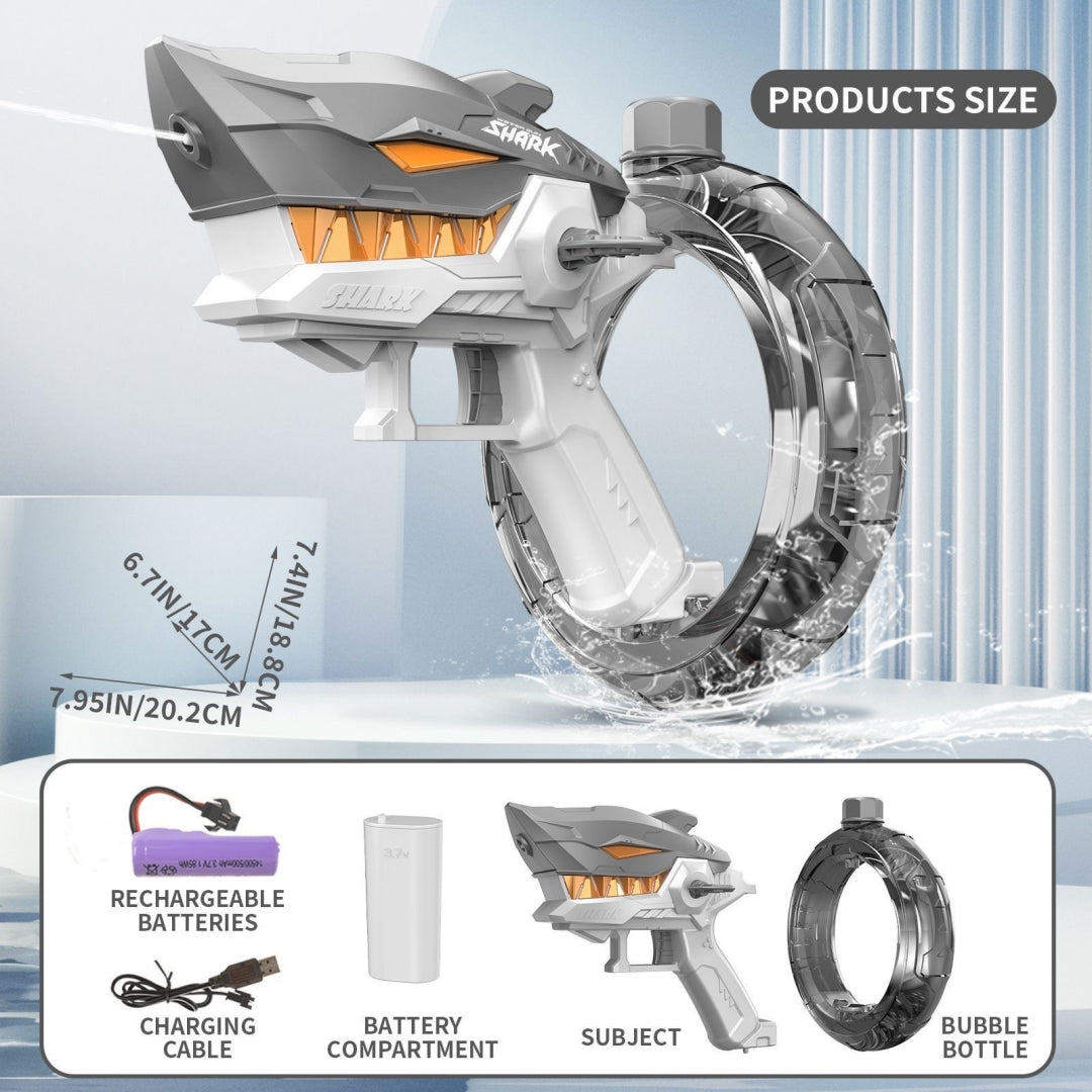 Electric handheld water gun