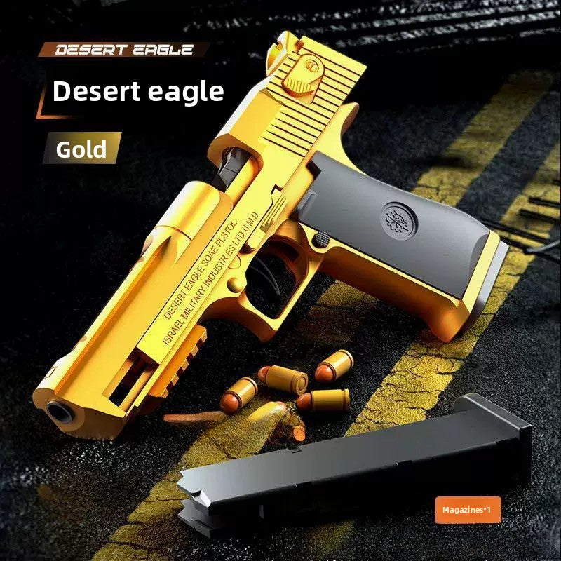 Desert Eagle Gold Soft Bullet Gun