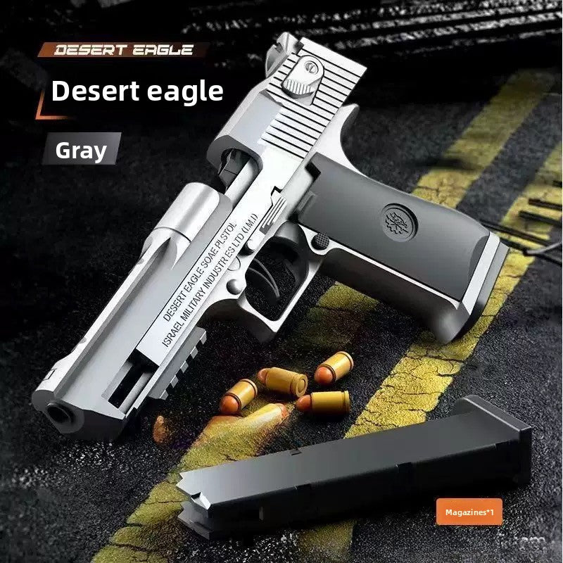 Desert Eagle Silver Soft Bullet Gun