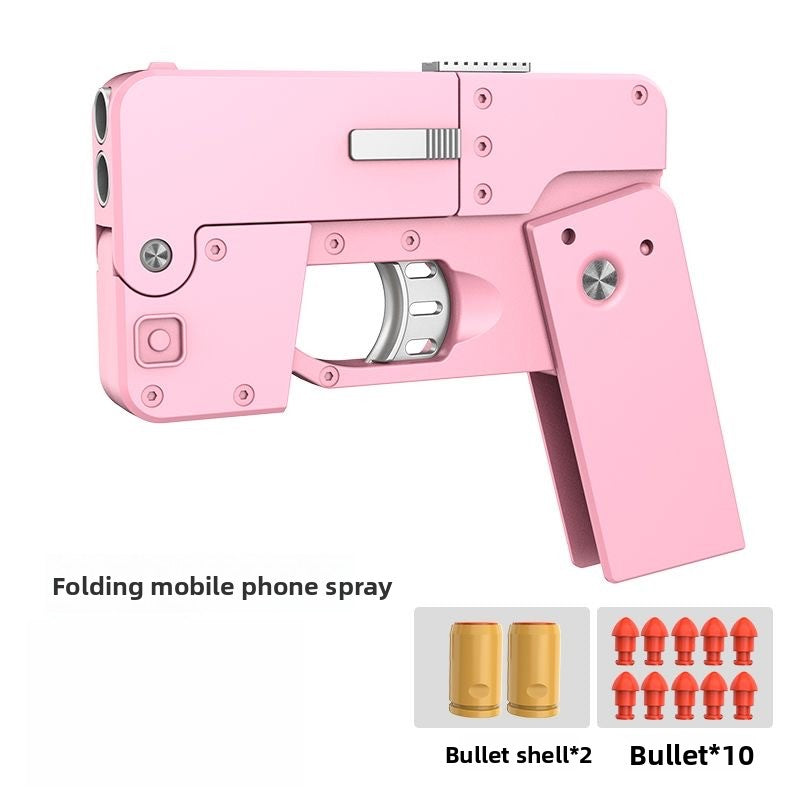 Pink soft bullet gun