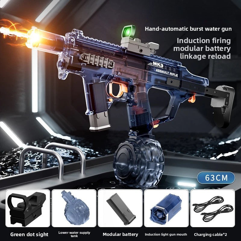 MK3 blue electric water gun