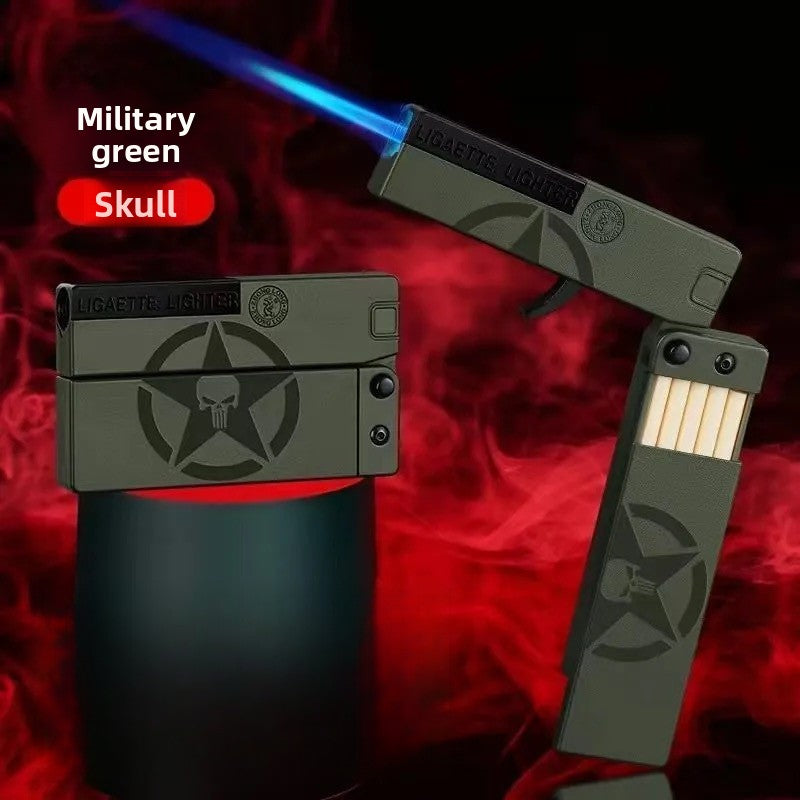 Green folding lighter