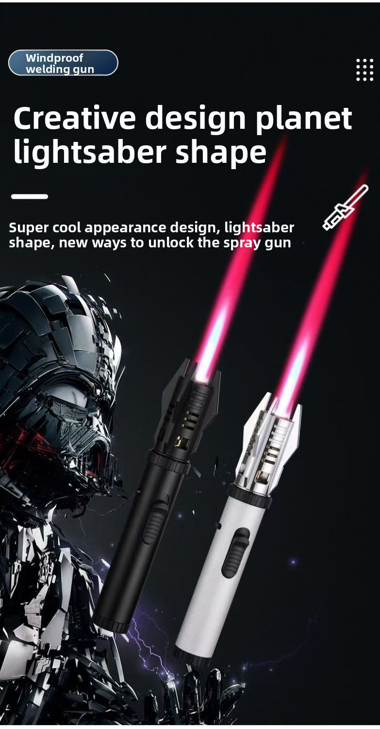 Planet lightsaber shape