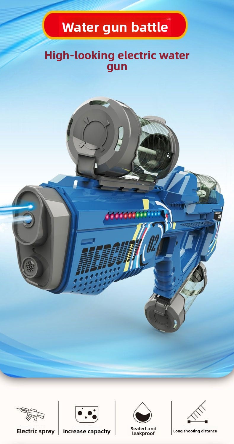 High-value electric water gun