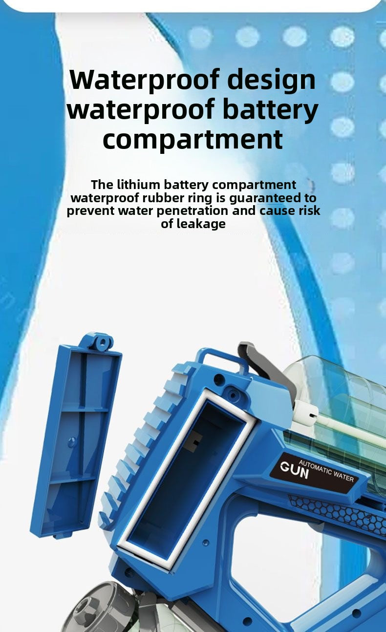 Waterproof battery compartment